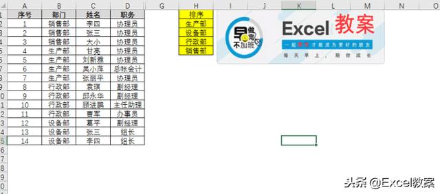 在Excel如何更方便的按照我们指定的规则排序操作，自定义排序