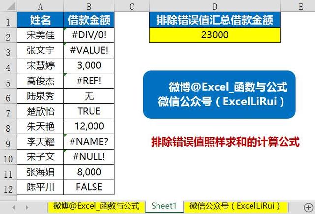 财务会计必备的10个Excel函数公式