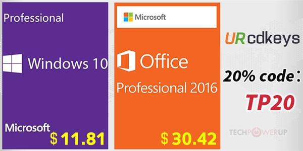 Windows 10/Office 2016终极促销：一折拿下！
