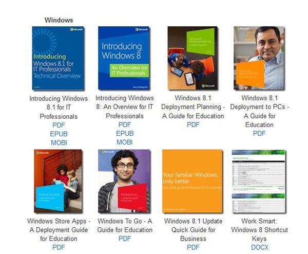微软Win8.1/Win7/Office电子书集锦免费下载