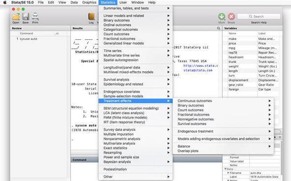 Stata 15 for Mac破解版软件免费下载附安装教程