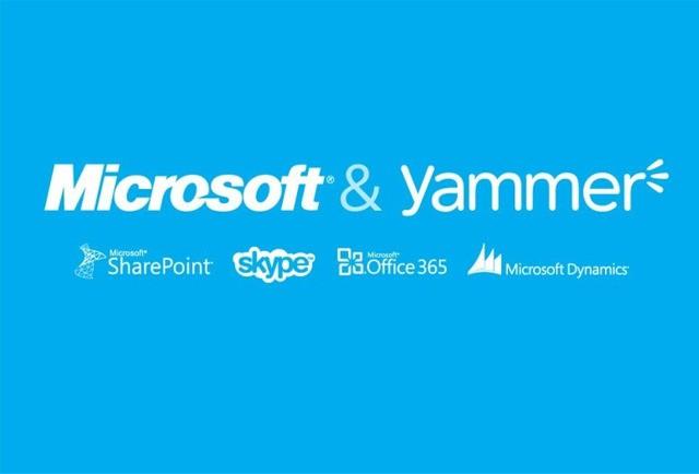 微软称Yammer将并入Office 365团队
