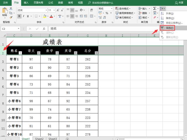 Excel筛选功能使用技巧，你还不知道的快速整理数据，光速操作