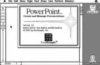 苹果员工创造，PowerPoint是这么来的内含初代PPT操作演示