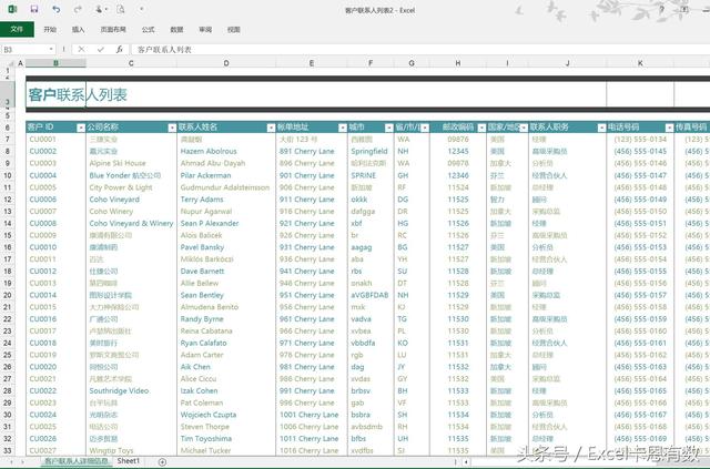 Excel卡恩有数-003优雅的浏览：冻结窗格和数据筛选