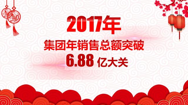 「年终盛会」免费下载2018高端烫金大气红色喜庆企业年会PPT模板