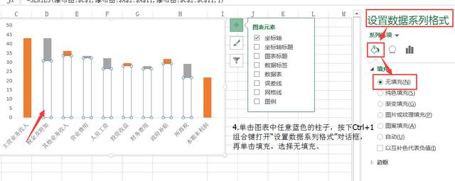 瀑布图：一款让你轻松分析收益成本的实用Excel图表