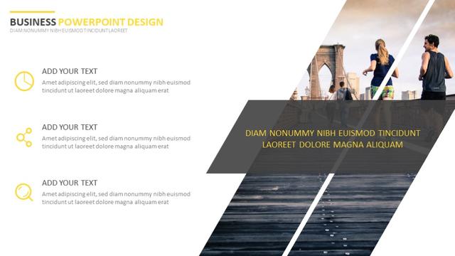 精致时尚跨海大桥背景——商务汇报PPT模板