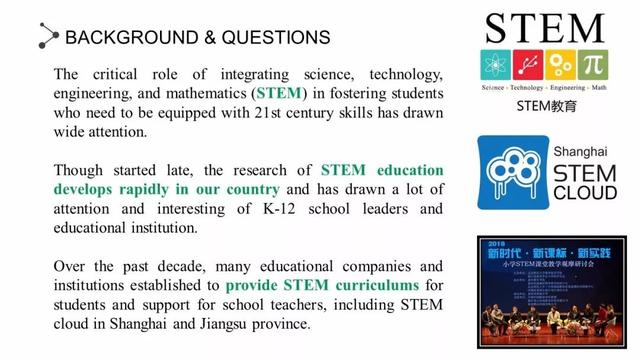 英文报告PPT | 董艳教授：STEM教师评价标准和培养框架