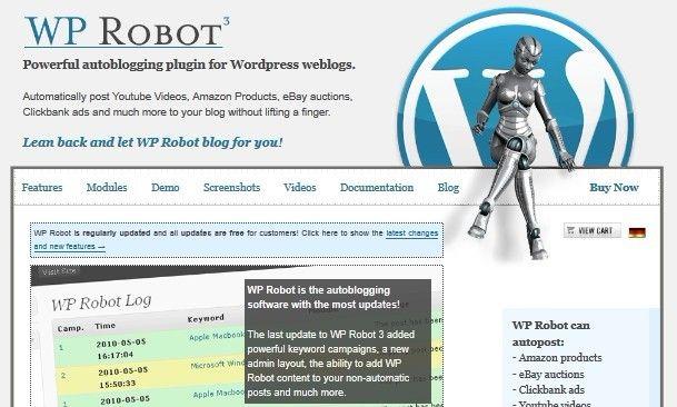 Wordpres伪原创插件WP Robot最新版(完美版）