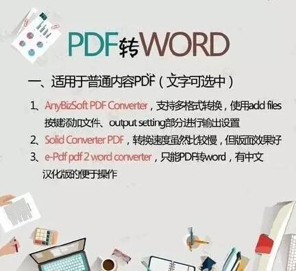 职场必备干货：PDF、WORD、PPT转换技巧，好用收藏！