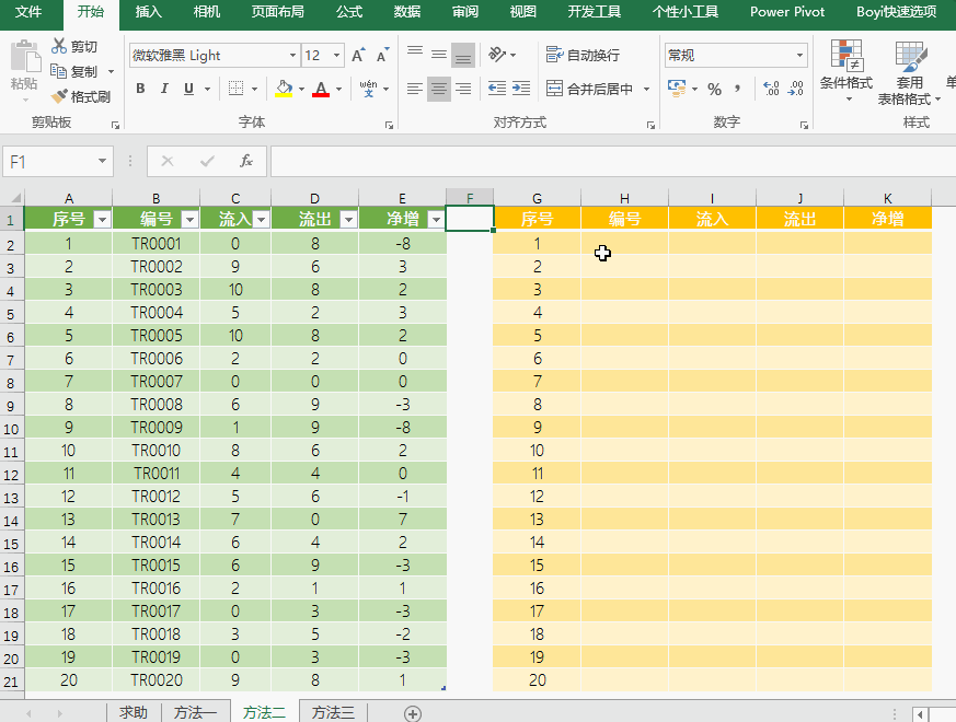 「Excel」操作实例｜自动实现数据筛选
