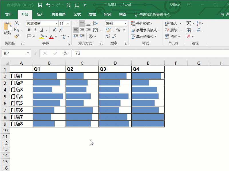 Excel中，制作数据条 无需复杂操作，你的报表即刻高大上