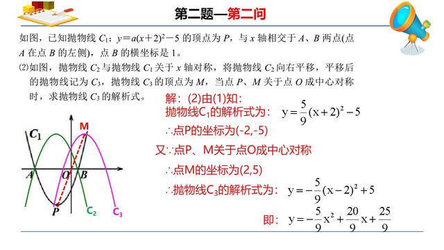 初三数学基础篇丨31《二次函数图象变换综合题（3题）》