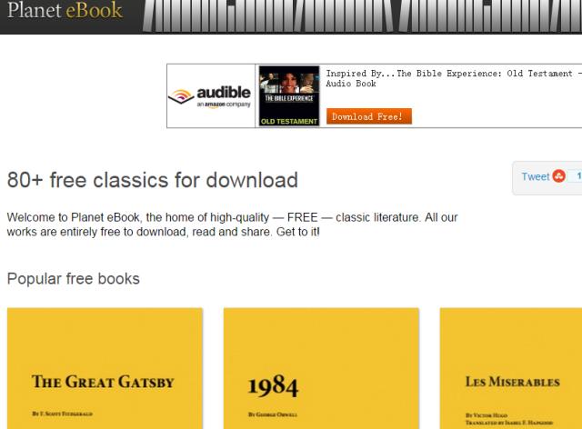 9个免费英文电子书网站，下载原版英文书so easy！