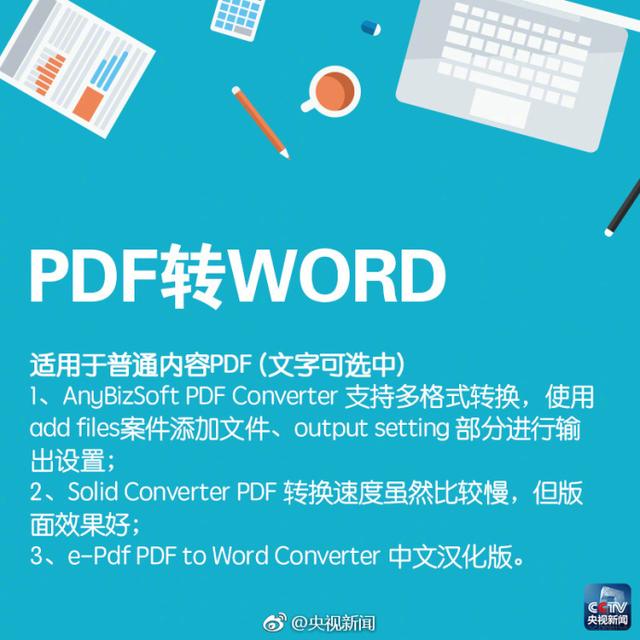 转存！PDF、Word、PPT、TXT 格式转换教程