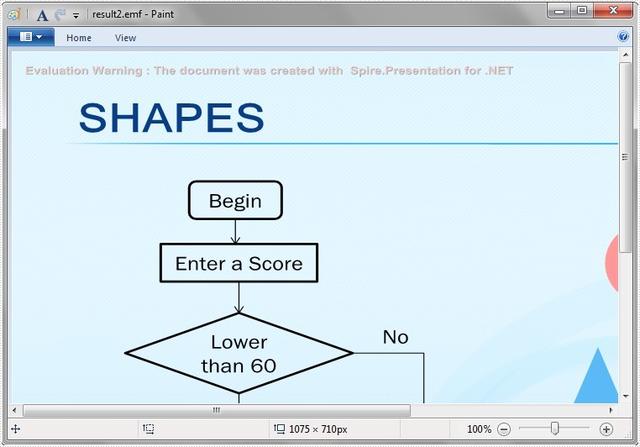 PPT组件Spire.Presentation教程：在C 中将PPT文档转换为EMF图像