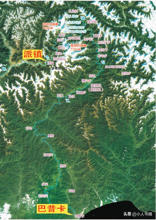 遥远的巴昔卡，被印度侵占的中国“雨都”雅鲁藏布大峡谷底部出口