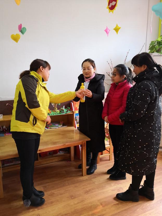 记富平县幼儿园预防雾霾天气安全教育活动