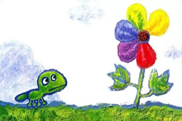蜗牛老师说绘本丨彩虹色的花