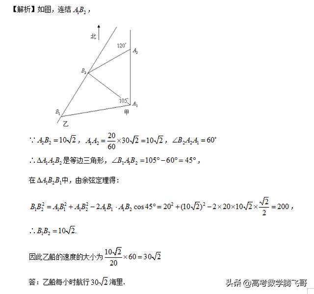 高考精讲知识点（23）：正弦、余弦定理及解三角形