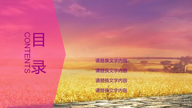 国庆中秋献礼：云端上的彩色热气球封面紫色尊贵ppt模板